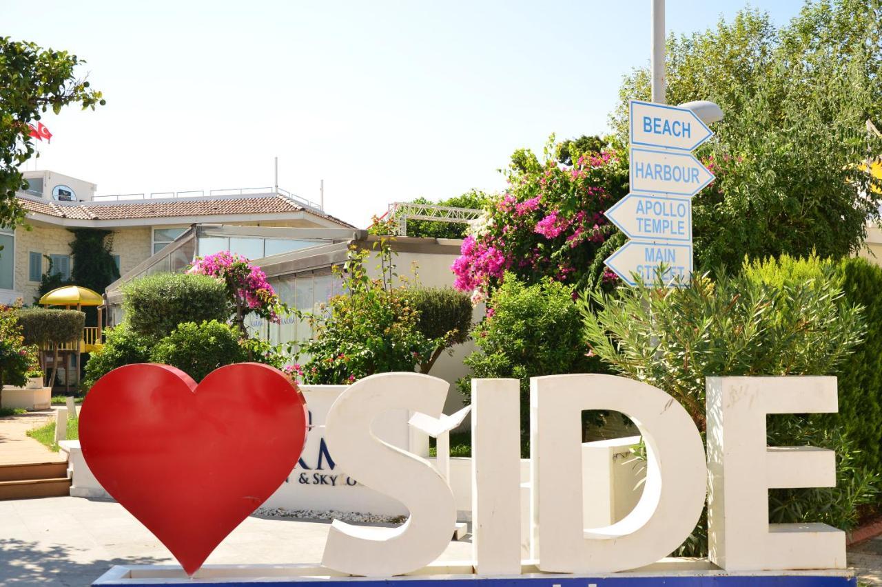 Side Apart Hotel Exterior foto